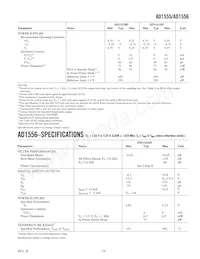 AD1555BPRL數據表 頁面 3