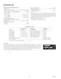 AD1555BPRL Datasheet Pagina 8