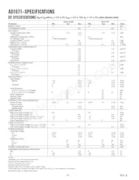 AD1671KP Datasheet Page 2