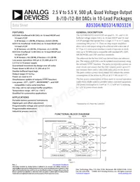 AD5314BRM-REEL7數據表 封面