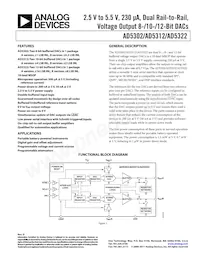 AD5322BRM-REEL7 Datasheet Copertura