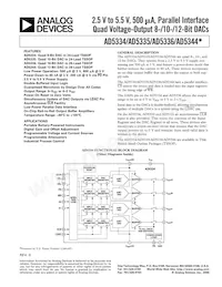 AD5335BRUZ-REEL7 Datasheet Cover