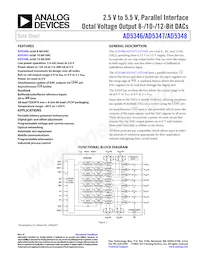 AD5346BRUZ-REEL7 Datasheet Copertura