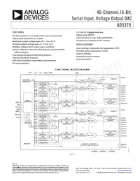 AD5370BCPZ-REEL7數據表 封面