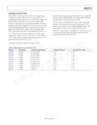 AD5370BCPZ-REEL7 Datasheet Pagina 3