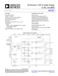 AD5381BSTZ-3-REEL數據表 封面