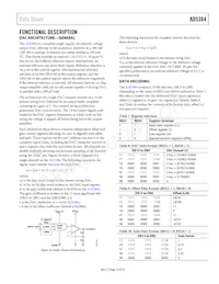 AD5384BBCZ-5REEL7 Datasheet Pagina 19