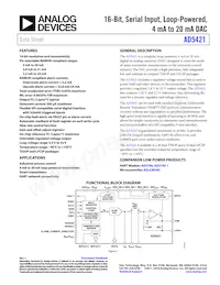 AD5421CREZ-RL7 Datasheet Copertura