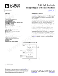 AD5425YRM-REEL7 Datasheet Copertura