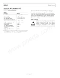 AD5425YRM-REEL7 Datasheet Pagina 6