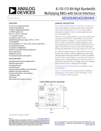 AD5432YRM-REEL7 Datasheet Copertura