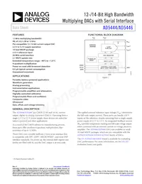 AD5444YRMZ-REEL Datasheet Copertura