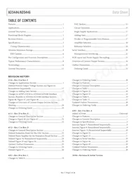 AD5444YRMZ-REEL Datasheet Pagina 2