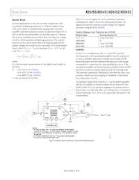 AD5453YRM-REEL7 Datasheet Pagina 17