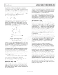 AD5453YRM-REEL7 Datasheet Pagina 19