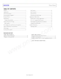 AD5535BKBC Datasheet Pagina 2