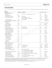 AD5543SRMZ-EP Datasheet Pagina 3