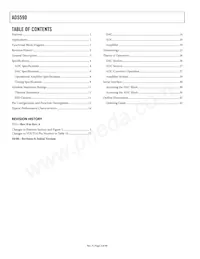 AD5590BBC Datasheet Pagina 2