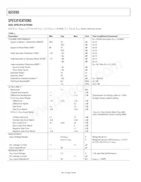 AD5590BBC Datasheet Pagina 4