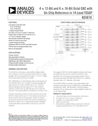 AD5678BRUZ-2REEL7 Datasheet Cover