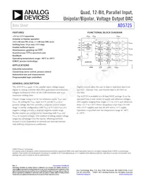 AD5725BRSZ-1REEL Datasheet Cover