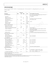 AD5821ABCBZ-REEL數據表 頁面 3