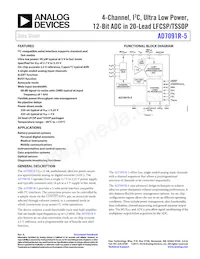 AD7091R-5BRUZ-RL7 Datasheet Copertura