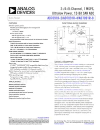 AD7091R-8BRUZ-RL7數據表 封面