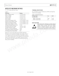 AD7177-2BRUZ-RL7 Datasheet Pagina 9