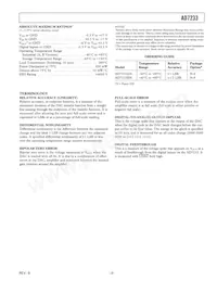 AD7233BNZ Datasheet Pagina 3