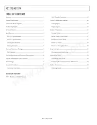 AD7273BUJZ-REEL7 Datasheet Pagina 2