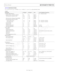 AD7278ARMZ-RL Datasheet Pagina 7