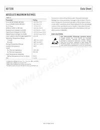 AD7356YRUZ-500RL7 Datasheet Pagina 6