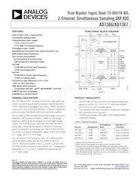 AD7367BRUZ-500RL7 Datasheet Copertura