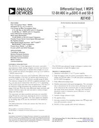 AD7450ARZ-REEL Datenblatt Cover