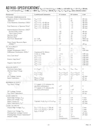 AD7450ARZ-REEL數據表 頁面 2