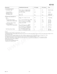 AD7450ARZ-REEL數據表 頁面 3