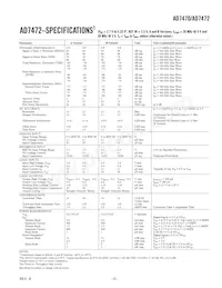 AD7472ARU-REEL7 Datasheet Page 3