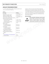 AD7476ABRM-REEL7 Datasheet Pagina 10