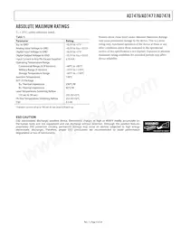 AD7477SRTZ-REEL Datasheet Page 9