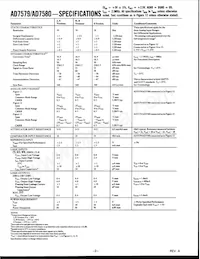 AD7580KPZ Datasheet Pagina 2