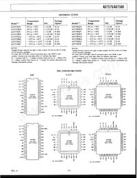 AD7580KPZ數據表 頁面 5