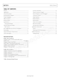 AD7674ACPZRL Datasheet Pagina 2