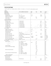 AD7674ACPZRL Datasheet Pagina 3