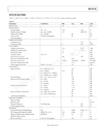 AD7679ASTZRL Datasheet Pagina 3