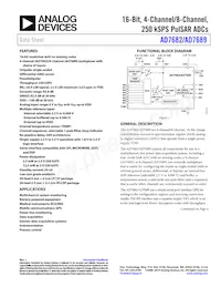 AD7689BCBZ-RL7 Datasheet Cover