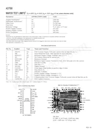 AD768AR數據表 頁面 4