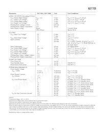 AD7709ARU-REEL Datasheet Page 5