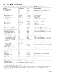 AD7711AR-REEL7 Datasheet Pagina 2