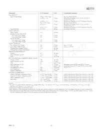 AD7711AR-REEL7 Datasheet Pagina 3